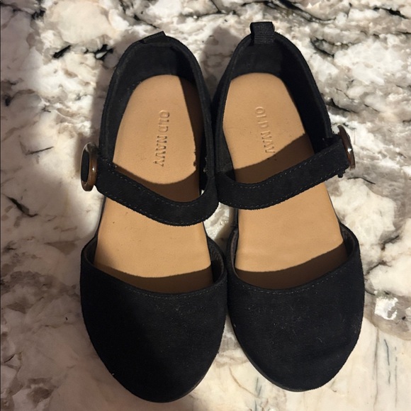 Old Navy Kids Black and Brown Dress Shoes - Picture 2 of 5